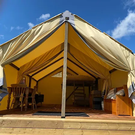 Luxury tent Usk View Glamping Caerleon Newport (Gwent)