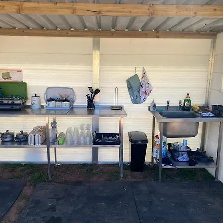 Luxury tent Usk View Glamping Caerleon